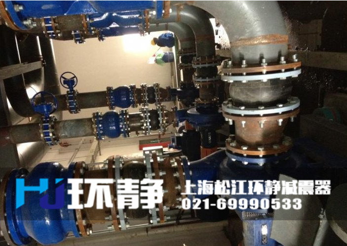 DN200<a href=http://www.dayangl.com target=_blank class=infotextkey>橡膠軟接頭</a>安裝實(shí)圖